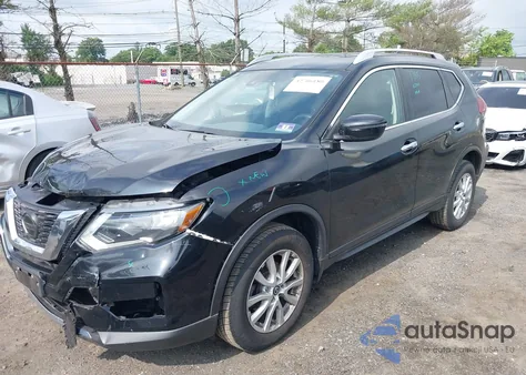 2019 Nissan Rogue Sv z USA, uszkodzony, nr VIN 5N1AT2MV2KC758738